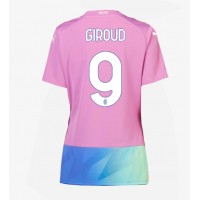 AC Milan Olivier Giroud #9 Tredjetrøje Dame 2023-24 Kortærmet